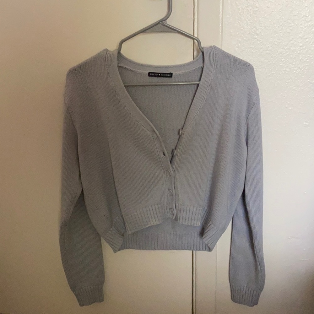 Button up sweater